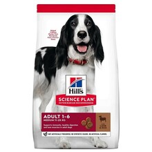 Kuivtoit koertele Hill's Science Plan Adult Medium, lambaliha ja riisiga, 18 kg