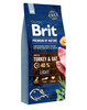 Kuivtoit koertele Brit Premium By Nature Light, kalkun, kaer, 15 kg