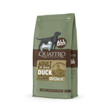Kuivtoit koertele Quattro All Breed Adult pardiga, 12 kg