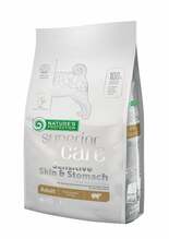 Kuivtoit koertele Nature's Protection Superior Care Sensitive Skin & Stomach Adult Small Breeds lambaga, 1.5 kg