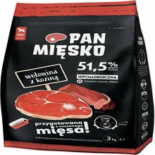 Kuivtoit koertele Pan Mięsko Mr Meaty veise- ja kitselihaga, 9 kg
