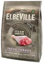 Kuivtoit koertele Elbeville Senior Fit And Slim Condition kalkuniga, 4 kg