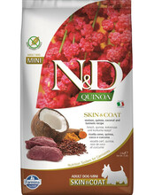 Kuivtoit koertele Farmina N&D Quinoa Skin & Coat Venison, Coconut Adult Mini, 2.5 kg