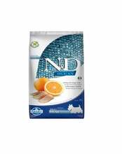 Kuivtoit koertele Farmina N&D Ocean Dog Herring & Orange Adult Mini, 7 kg