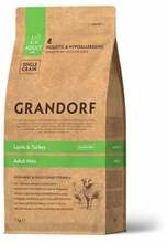 Kuivtoit väikest tõugu täiskasvanud koertele Grandorf Mini Breeds Adult, lambaliha ja kalkuniga, 1 kg