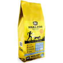 Kuivtoit koertele Real Dog Sensitive pardiga, 15 kg