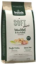 Kuivtoit koertele Bosch Petfood Plus Soft Mini Quail & Potato, 1 kg
