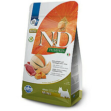 Kuivtoit koertele Farmina N&D Pumpkin Duck, Pumpkin & Cantaloupe Adult Mini, 2 kg