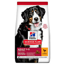 Kuivtoit koertele Hill's Science Plan Adult Large Breed kanaga, 14 kg