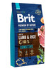 Kuivtoit koertele Brit Premium By Nature Sensitive lambaliha ja riisiga, 8 kg