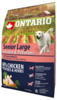 Kuivtoit koertele Ontario Senior Large kanaga ja kartuliga, 2,25 kg