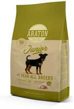 Kuivtoit koertele Araton Dog Junior linnulihaga, 3kg