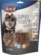 Kuivtoit koertele Trixie Super Foods Premio 4 Snack Pack, lambaliha/veiseliha/kanaliha/pardiliha, 0.1 kg (4 tk)