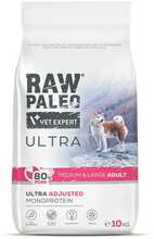 Kuivtoit koertele RAW PALEO Ultra Pork Medium & Large Adult sealiha, 10 kg