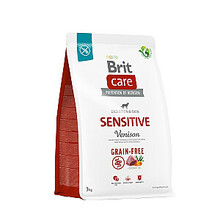 Kuivtoit koertele Brit Care Grain-free Sensitive Venison, 3 kg