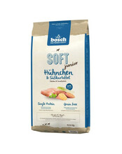 Kuivtoit koertele Bosch Soft Junior kanaliha ja maguskartuliga, 12,5 kg
