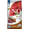 Kuivtoit koertele Farmina N&D Quinoa Skin & Coat hirveliha ja kookosega Adult Medium&Maxi, 7 kg
