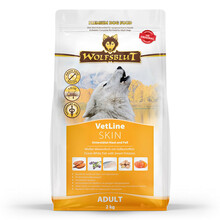 Dieettoit koertele Wolfsblut VetLine Skin & Coat, 2 kg
