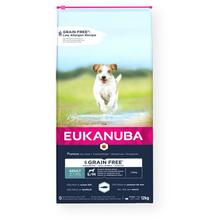 Kuivtoit koertele Eukanuba Grain Free Adult, kala, 12 kg