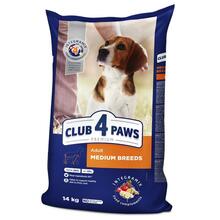 Kuivtoit koertele Club 4 Paws Premium täiskasvanud keskmist tõugu, 14 kg