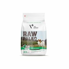 Kuivtoit väikest tõugu täiskasvanud koertele Raw Paleo Adult Mini kalkuniga, 2,5 kg