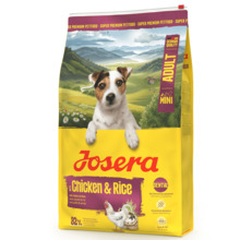 Kuivtoit koertele Josera Mini kanaliha ja riisiga, 10 kg