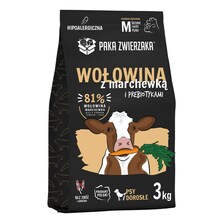 Kuivtoit koertele PAKA ZWIERZAKA Seventh Heaven veiseliha ja porgandiga, 3 kg