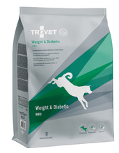Kuivtoit koertele Trovet Weight & Diabetic WRD, 3 kg