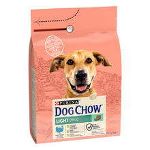 Kuivtoit koertele Purina Dog Chow Light Adult kalkuniga, 2,5 kg