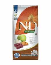 Kuivtoit koertele Farmina N&D Venison Pumpkin & Apple Adult Medium & Maxi, 12 kg