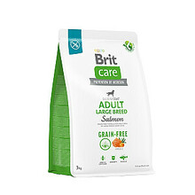 Kuivtoit koertele Brit Care Grain-free Adult Large Breed Salmon, 3 kg