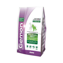 Kuivtoit koertele Gemon Medium Adult lambaliha ja riisiga, 3 kg