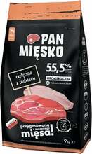 Kuivtoit koertele Pan Miesko kalkuniga, 20 kg