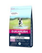Kuivtoit suurte tõugude kutsikatele Eukanuba Grain Free, 3 kg