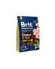 Kuivtoit koertele Brit Premium By Nature Junior Medium M kanaga, 3 kg