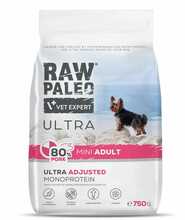 Kuivtoit koertele RAW PALEO Ultra Pork Mini Adult, sealiha, 750 g
