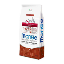 Kuivtoit koertele Monge Mini Adult lambaliha, riisi ja kartuliga, 7,5 kg