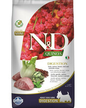 Kuivtoit koertele Farmina N&D Quinoa Digestion Lamb Adult Mini, 2.5 kg