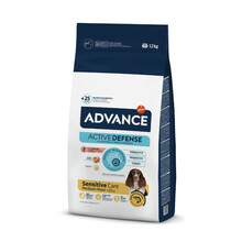 Kuivtoit koertele Advance Medium Sensitive lõhe ja riisiga, 3 kg