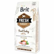 Kuivtoit koertele Brit Fresh Turkey with Pea Light Fit&Slim, 12 kg