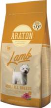 Kuivtoit koertele Araton Adult lambalihaga, 15 kg