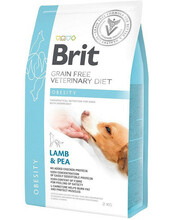 Kuivtoit koertele Brit Veterinary Diets Obesity, 2 kg