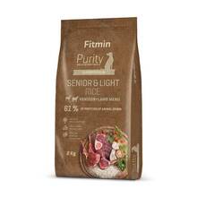 Kuivtoit koertele Fitmin Purity Rice Senior Light hirve- ja lambalihaga, 2 kg