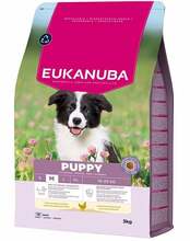 Kuivtoit kutsikatele Eukanuba Puppy Medium Breeds kanaga, 3 kg