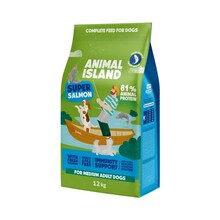 Kuivtoit koertele Animal Island premium lõhega, 12 kg
