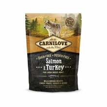Kuivtoit koertele Carnilove Salmon & Turkey Large Breed Adult lõhe ja kalkuniga, 1,5 kg
