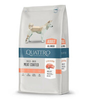Kuivtoit koertele Quattro Adult All Breed lõhega, 12 kg