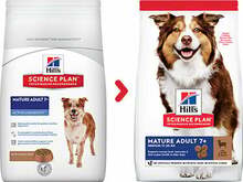 Kuivtoit koertele Hill's Science Plan Mature Adult 7+ Medium lambaliha ja riisiga, 2,5 kg