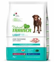 Kuivtoit koertele Natural Trainer Light In Fat kalkuniga, 12 kg
