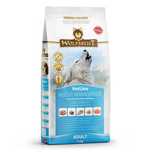 Dieettoit koertele Wolfsblut VetLine Weight Management kalkuniga, 12 kg